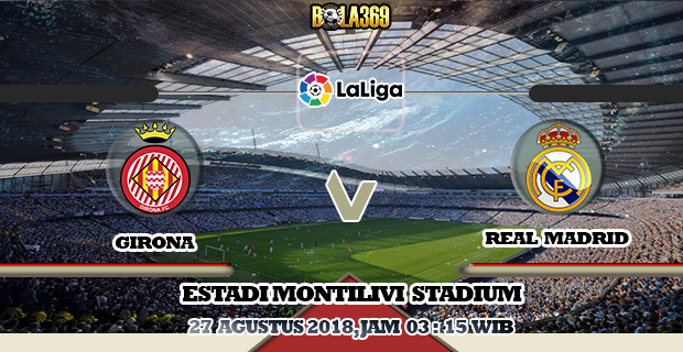 Sbobet euro - Pada kompetisi LaLiga kali ini, Girona memiliki kesempatan berjumpa dengan Real Madrid dan akan di pertandingkan di Estadi Montilivi Stadium, pada tanggal 27 Agustus Pukul 03:15 WIB.