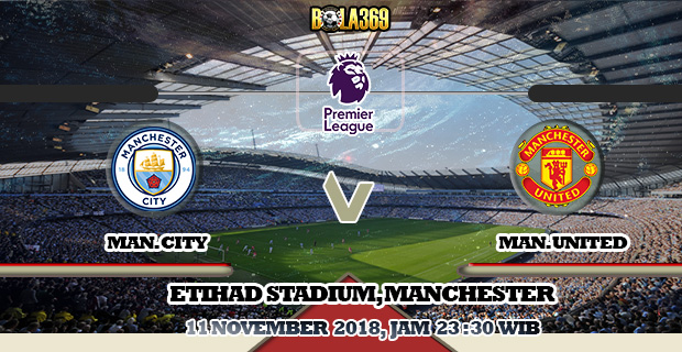 Prediksi Manchester City vs Manchester United 11 November 2018